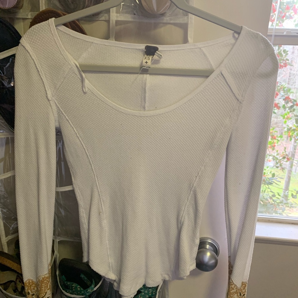 Free People long sleeve shirt
